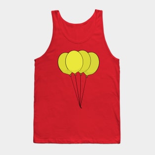 Yellow balloons Tank Top